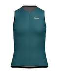 SANTINI Ärmelloses Fahrradtrikot - OPAL - Blau