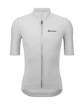 SANTINI Kurzarm Fahrradtrikot - SENSATION - Weiß