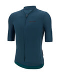 SANTINI Kurzarm Fahrradtrikot - SENSATION - Blau