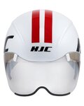 HJC Fahrradhelm - ADWATT - Weiß/Rot
