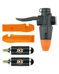 SKS Pumpenzubehör - TUBELESS HEAD SET - Schwarz/Orange