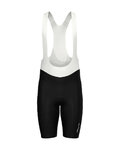 SANTINI Kurze Fahrradhose mit Trägern - AERO RACE - Schwarz