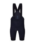 SANTINI Kurze Fahrradhose mit Trägern - NOVA - Schwarz