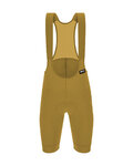 SANTINI Kurze Fahrradhose mit Trägern - RTR - Gelb