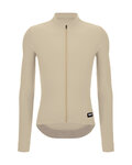 SANTINI Langarm Fahrradtrikot für den Winter - RTR - Beige