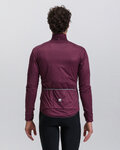 SANTINI Winddichte Fahrradjacke - NEBULA - bordeaux