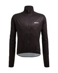 SANTINI Winddichte Fahrradjacke - NEBULA  - Schwarz