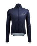 SANTINI Winddichte Fahrradjacke - NEBULA  - Blau