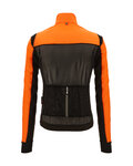SANTINI Winddichte Fahrradjacke - REDUX LITE  - Orange/Schwarz