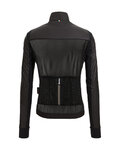 SANTINI Winddichte Fahrradjacke - REDUX LITE  - Schwarz