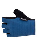 SANTINI Fingerlose Fahrradhandschuhe - TACT - Blau