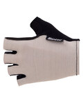 SANTINI Fingerlose Fahrradhandschuhe - TACT - Beige