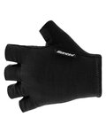 SANTINI Fingerlose Fahrradhandschuhe - TACT - Schwarz