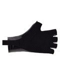 SANTINI Fingerlose Fahrradhandschuhe - MADSS AERO - Schwarz