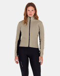 SANTINI Winddichte Fahrradjacke - ALPHA INSULATED - Beige