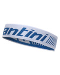 SANTINI Fahrradstirnband - HEADBAND - Weiß/Blau