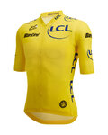 SANTINI Kurzarm Fahrradtrikot - TDF LEADER - Gelb