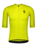 SCOTT Kurzarm Fahrradtrikot - PREMIUM - Gelb