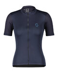 SCOTT Kurzarm Fahrradtrikot - ENDURANCE 10 S/SL W - Blau