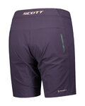 SCOTT Fahrradshorts ohne Träger - ENDURANCE LS/FIT W/PAD W - Lila