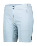 SCOTT Fahrradshorts ohne Träger - ENDURANCE LS/FIT W/PAD W - Hellblau