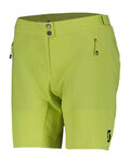 SCOTT Fahrradshorts ohne Träger - ENDURANCE LS/FIT W/PAD W - Gelb