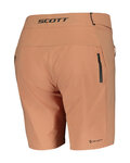 SCOTT Fahrradshorts ohne Träger - ENDURANCE LS/FIT W/PAD W - Beige