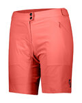 SCOTT Fahrradshorts ohne Träger - ENDURANCE LS/FIT W/PAD - Rot
