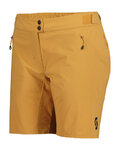 SCOTT Fahrradshorts ohne Träger - ENDURANCE LS/FIT W/PAD W - Beige