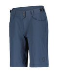 SCOTT Fahrradshorts ohne Träger - TRAIL FLOW W/PAD - Blau