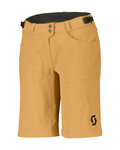 SCOTT Fahrradshorts ohne Träger - TRAIL FLOW W/PAD W - Beige