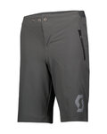 SCOTT Fahrradshorts ohne Träger - TRAIL 10 LS/FIT W/PAD JR - Grau