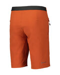 SCOTT Fahrradshorts ohne Träger - TRAIL 10 LS/FIT W/PAD JR - Orange