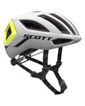 SCOTT Fahrradhelm - CENTRIC PLUS - Weiß/Gelb