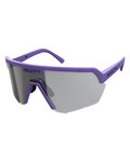 SCOTT Fahrradsonnenbrille - SPORT SHIELD LS - Lila