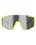 SCOTT Fahrradsonnenbrille - SHIELD COMPACT LS - Gelb