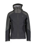 SCOTT wasserfeste Jacke - EXPLORAIR LIGHT DRYO 3L - Schwarz/Grau