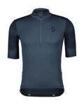SCOTT Kurzarm Fahrradtrikot - GRAVEL 10 - Blau
