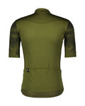 SCOTT Kurzarm Fahrradtrikot - GRAVEL 10 - Grün