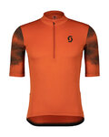 SCOTT Kurzarm Fahrradtrikot - GRAVEL 10 - Orange