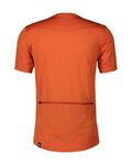 SCOTT Kurzarm Fahrradtrikot - GRAVEL 20 - Orange