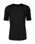 SCOTT Kurzarm Fahrrad-Shirt - COMMUTER MERINO - Schwarz