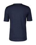 SCOTT Kurzarm Fahrrad-Shirt - COMMUTER MERINO - Blau