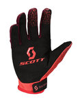 SCOTT Langfinger-Fahrradhandschuhe - 350 DIRT EVO JUNIOR - Rot/Schwarz