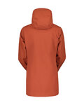 SCOTT wasserfeste Jacke - TECH COAT 3L W - Rot