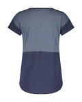 SCOTT Kurzarm Fahrrad-Shirt - TRAIL FLOW DRI SS W - Blau