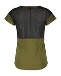 SCOTT Kurzarm Fahrrad-Shirt - TRAIL FLOW DRI SS W - Grün/Schwarz