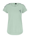 SCOTT Kurzarm Fahrrad-Shirt - TRAIL FLOW DRI SS W - Hellgrün