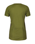 SCOTT Kurzarm Fahrradtrikot - TRAIL FLOW W - Grün