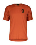 SCOTT Kurzarm Fahrrad-Shirt - TRAIL VERTIC PRO SS - Rot